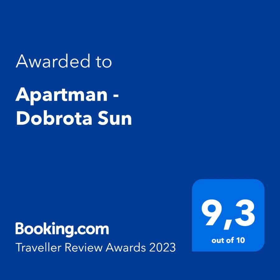 קוטור Apartman - Dobrota Sun מראה חיצוני תמונה